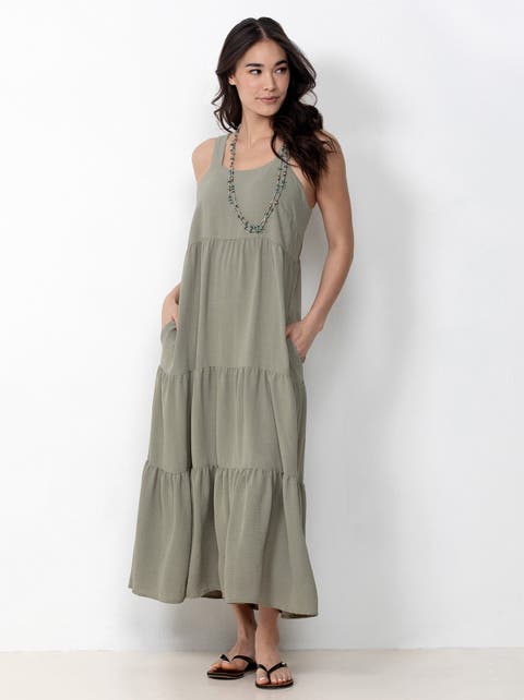 Tiered Maxi Dress
