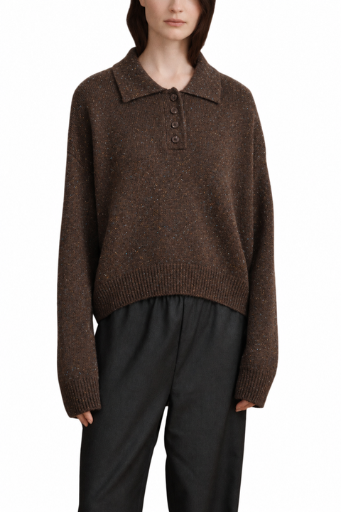 Frida Polo Cashmere Sweater