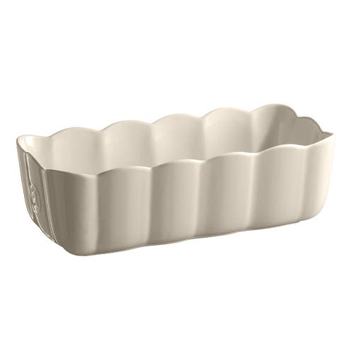 Emile Henry Madeleine Ceramic Loaf Pan In Neutral
