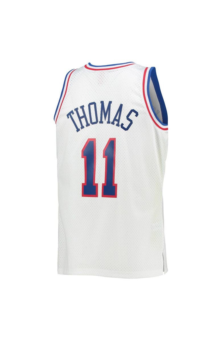 Mitchell & Ness Men's Mitchell & Ness Isiah Thomas White Eastern Conference Hardwood Classics 1992 NBA All-Star Game Swingman Jersey, Alternate, color, 