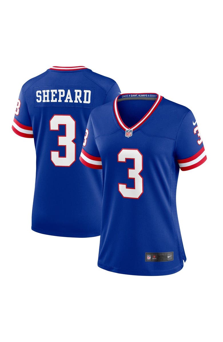 Nike Women's Nike Sterling Shepard Royal New York Giants Player Jersey, Main, color, 
