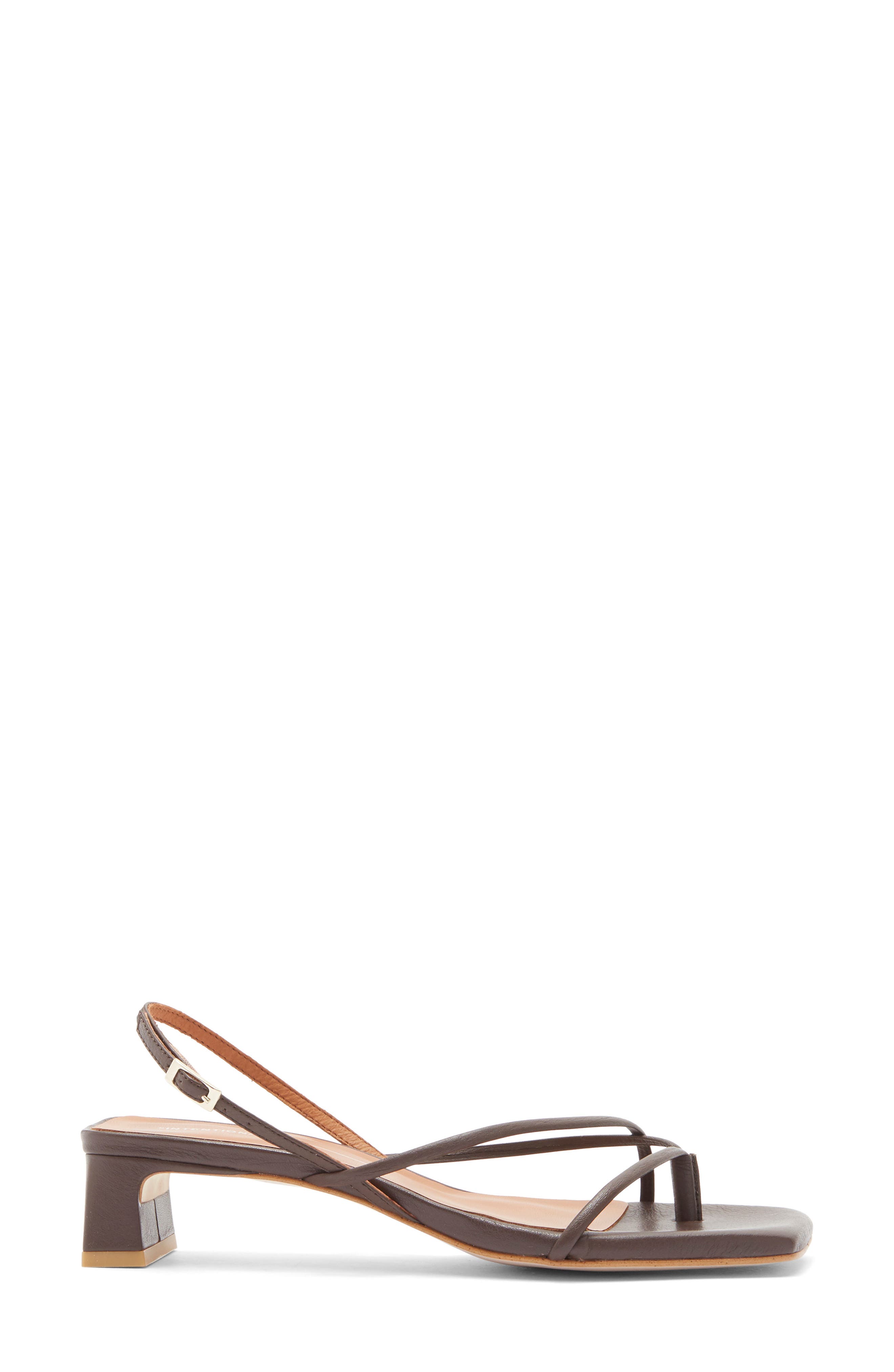 Fifi Slingback Sandal, Alternate, color, CHOCOLATE