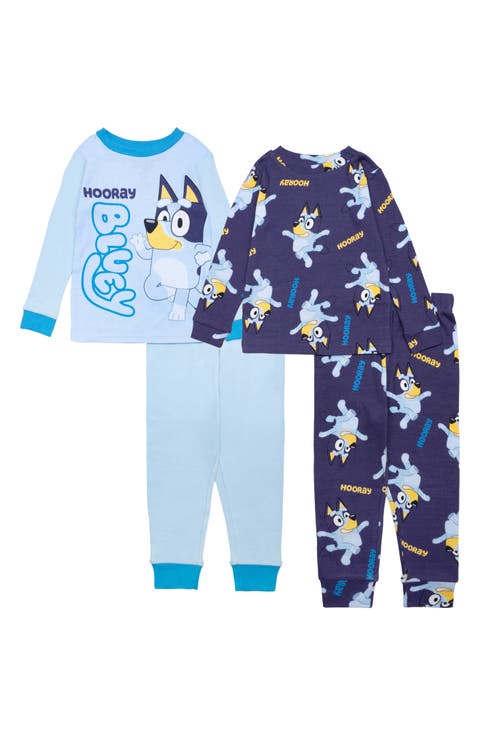 Bluey Assorted 2-Pack Print Fitted Two-Piece Pajamas (Toddler)