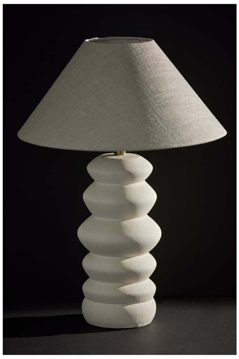 Marcey Ceramic Table Lamp, Alternate, color, MATTE OFF-WHITE CERAMIC
