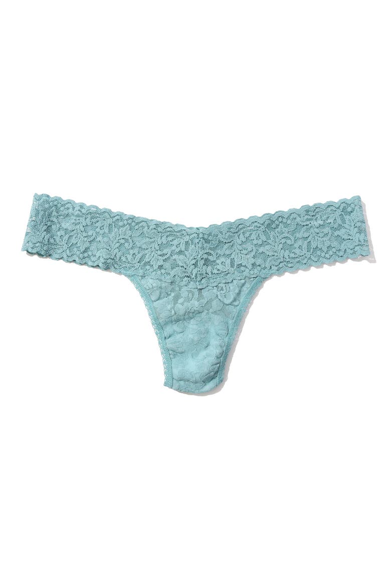 Low Rise Thong, Main, color, DUCK EGG BLUE