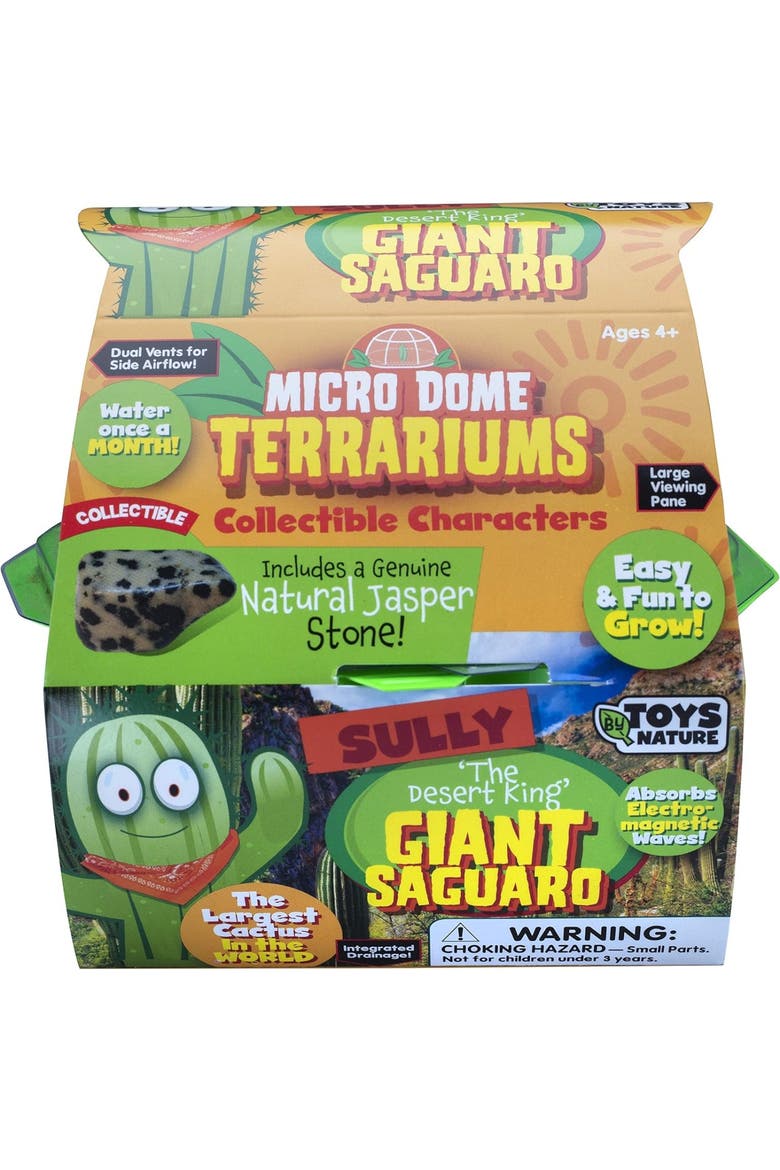 Sully the Desert King Giant Saguaro - Indoor Micro-Gardening Kit, Main, color, None