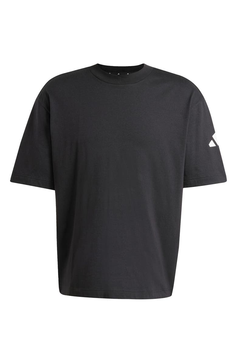 Essentials Loose 3-Bar Cotton T-Shirt