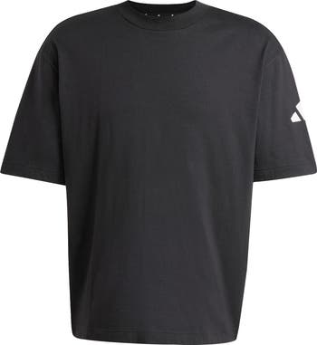 Essentials Loose 3-Bar Cotton T-Shirt