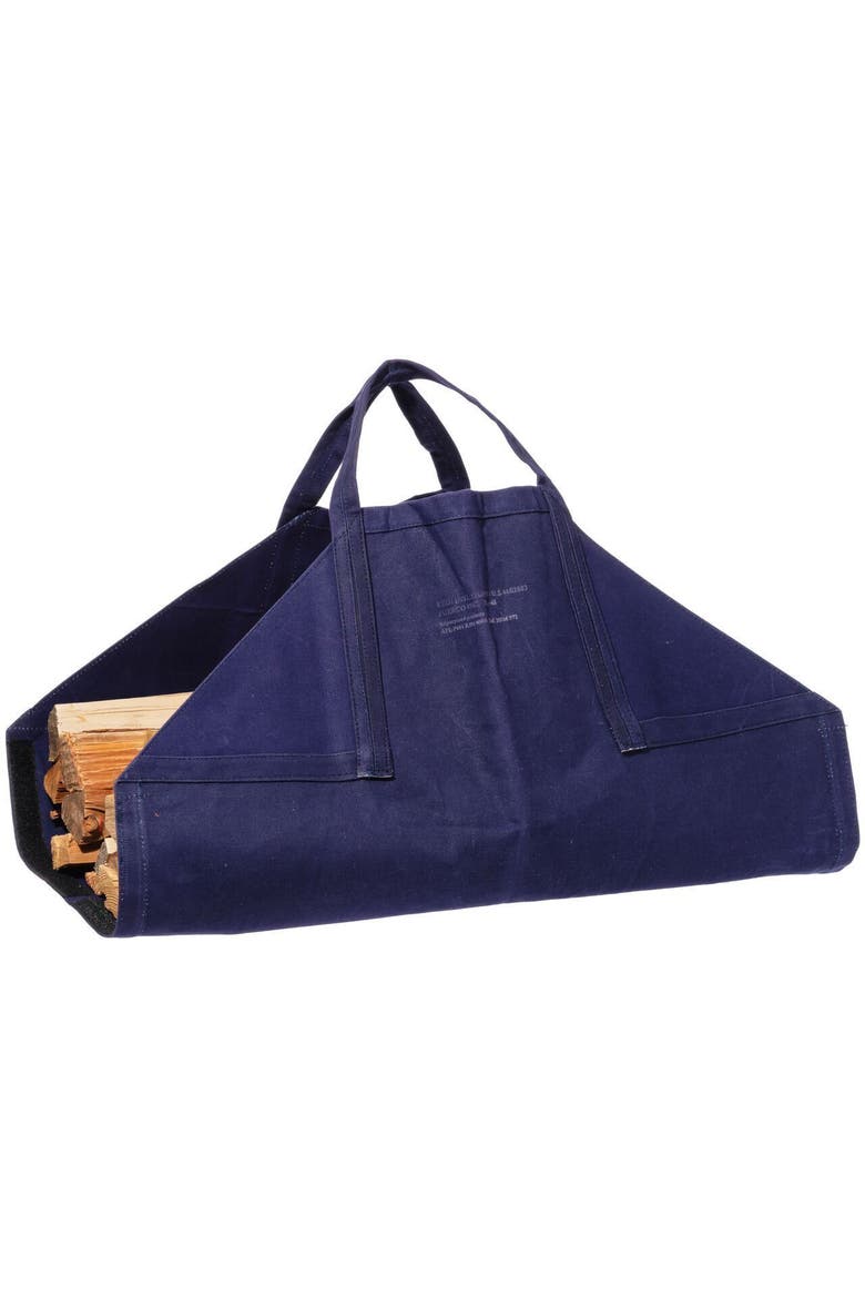 Firewood Carrier, Alternate, color, Navy Blue