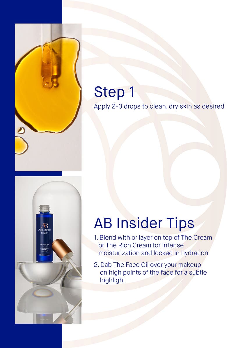 Augustinus Bader The Face Oil, Alternate, color, 