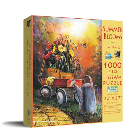 Summer Blooms 1000 piece Jigsaw Puzzle for Adults