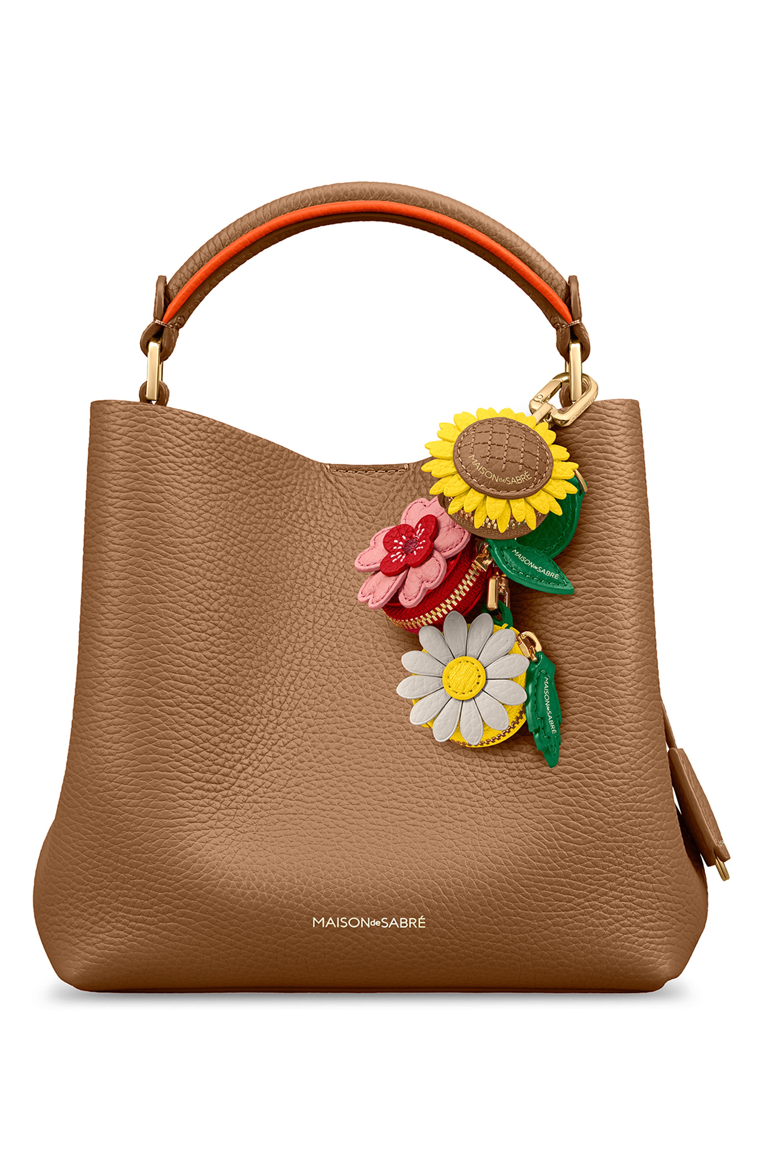 The SABRÉMOJI Bloom Charm, Alternate, color, Sunflower