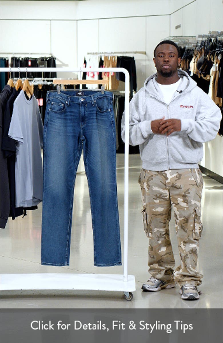 Transcend Normandie Straight Leg Jeans, sales video thumbnail