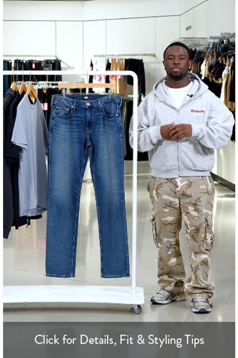 Transcend Normandie Straight Leg Jeans video