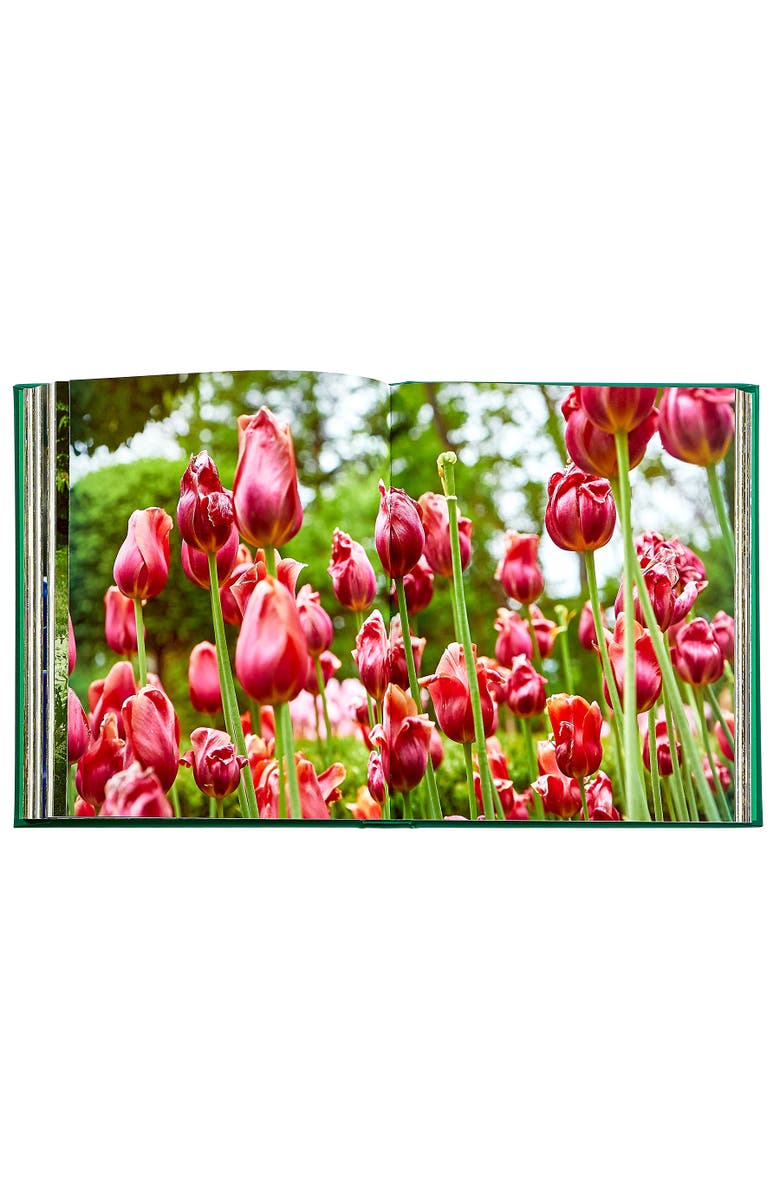 Graphic Image Bunny Williams Life in the Garden Leather Coffee Table Book, Alternate, color, Emerald