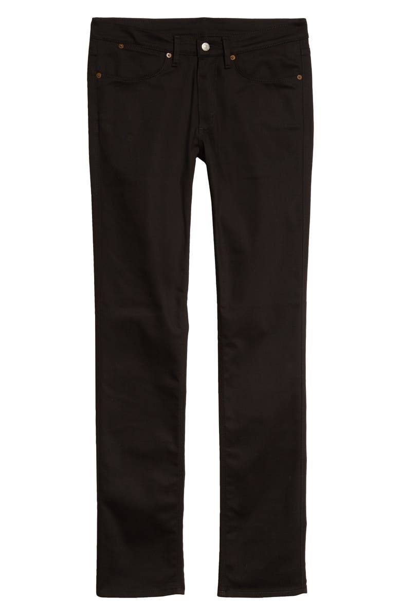 Acne Studios Men's Max Stay Black Slim Fit Jeans, Alternate, color,