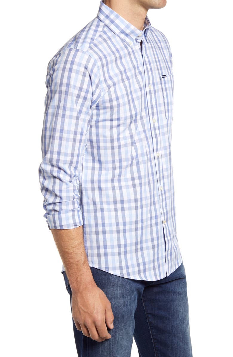 Barbour Jones Tailored Fit Check Button-Down Shirt, Alternate, color,