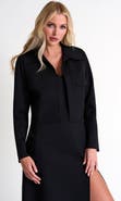 SHAN Contemporary Cropped Jacket