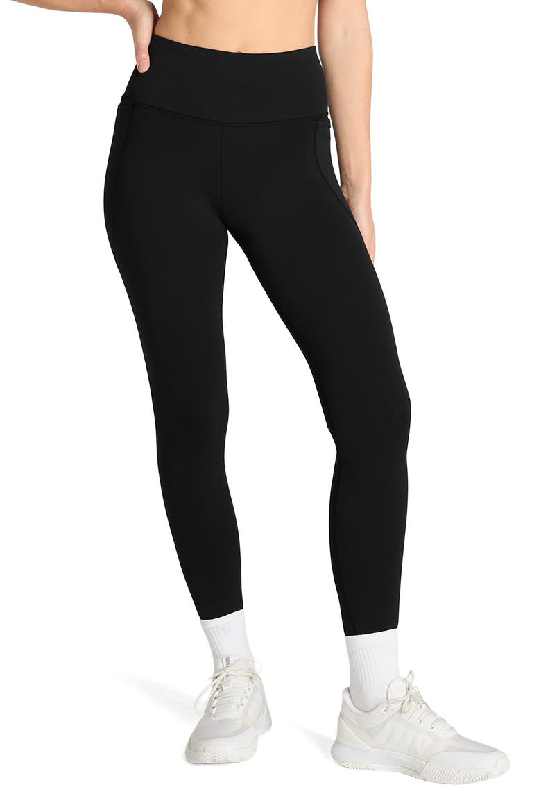 Advantage Tennis Tights, Main, color, BLACK