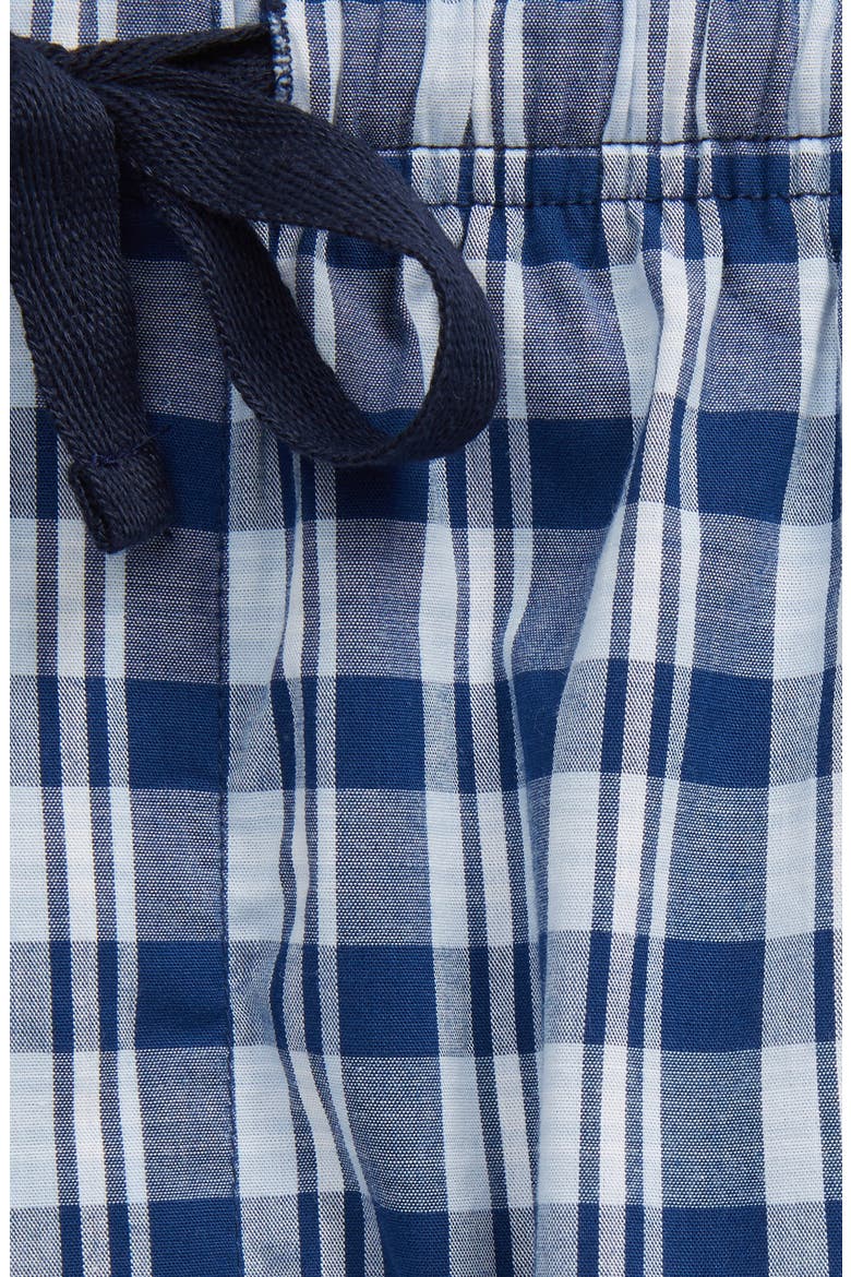 Poplin Pajama Pants, Alternate, color, BLUE ESTATE NELSON PLAID