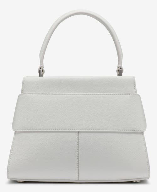 Dkny Bleeker Small Satchel In Optic White
