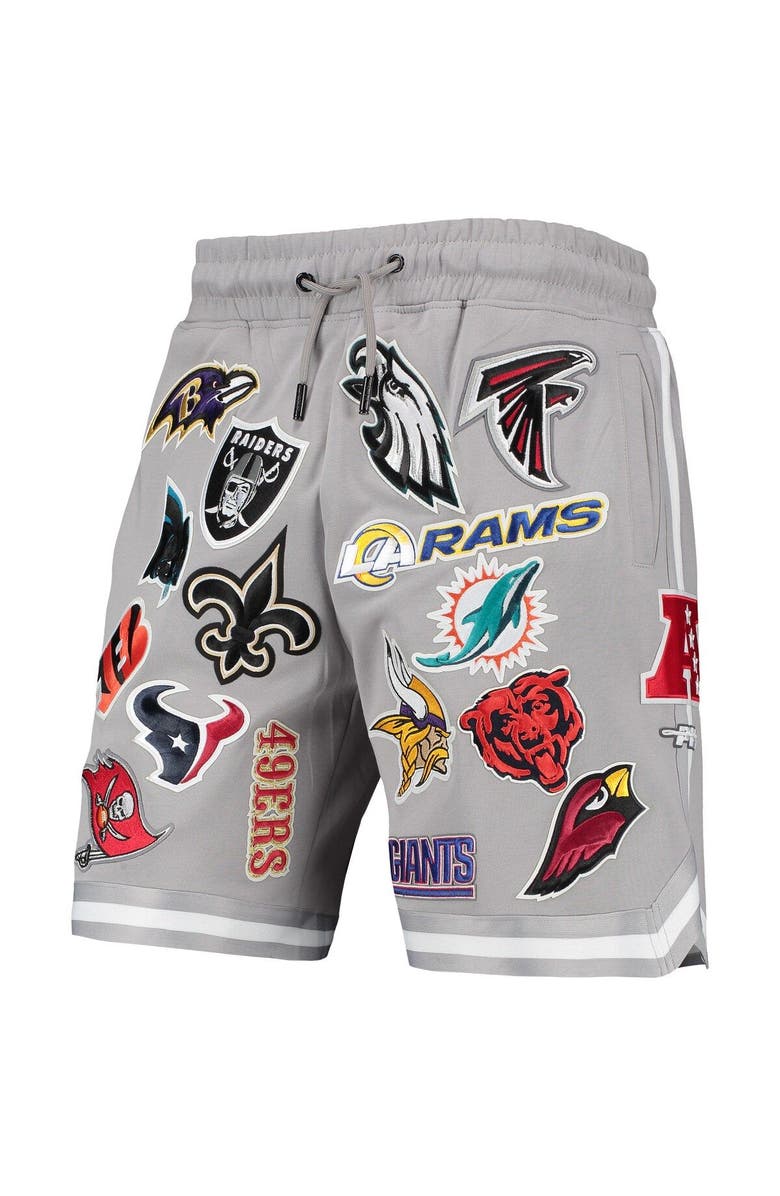 PRO STANDARD Men's Pro Standard Gray NFL Pro League Allover Shorts, Alternate, color, Gray