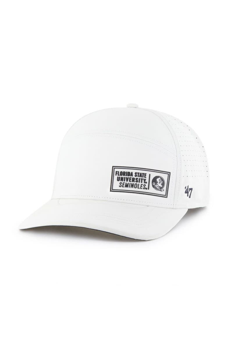 '47 Men's '47 Cream Florida State Seminoles Cypher Midfield Adjustable Hat, Main, color, 