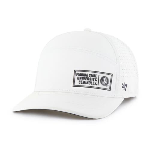 47 Brand '47 Cream Florida State Seminoles Cypher Midfield Adjustable Hat