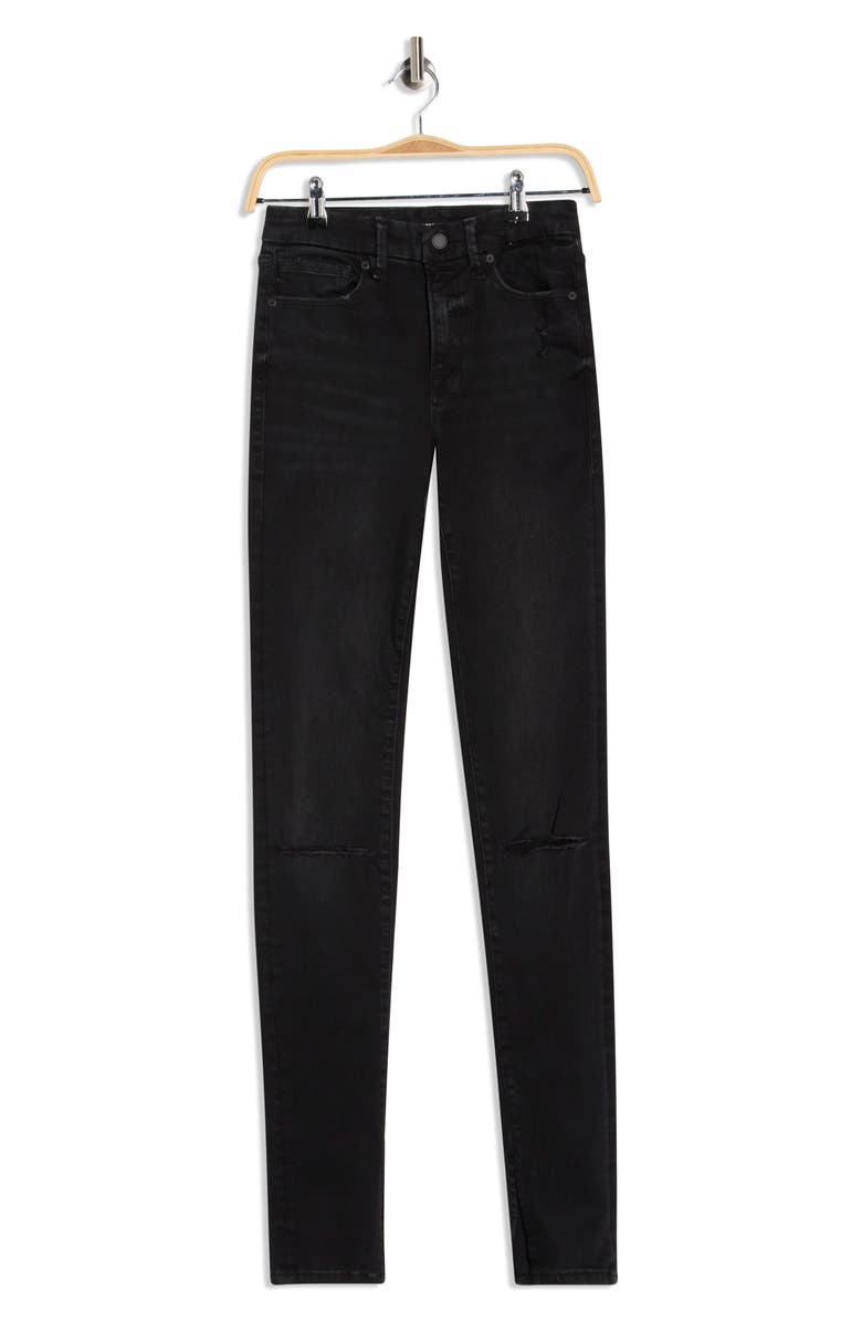 Good American Always Fits Good Legs Skinny Jeans, Alternate, color, Black335