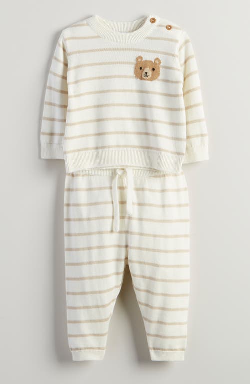 Nordstrom Icon Sweater & Pants Set In Neutral
