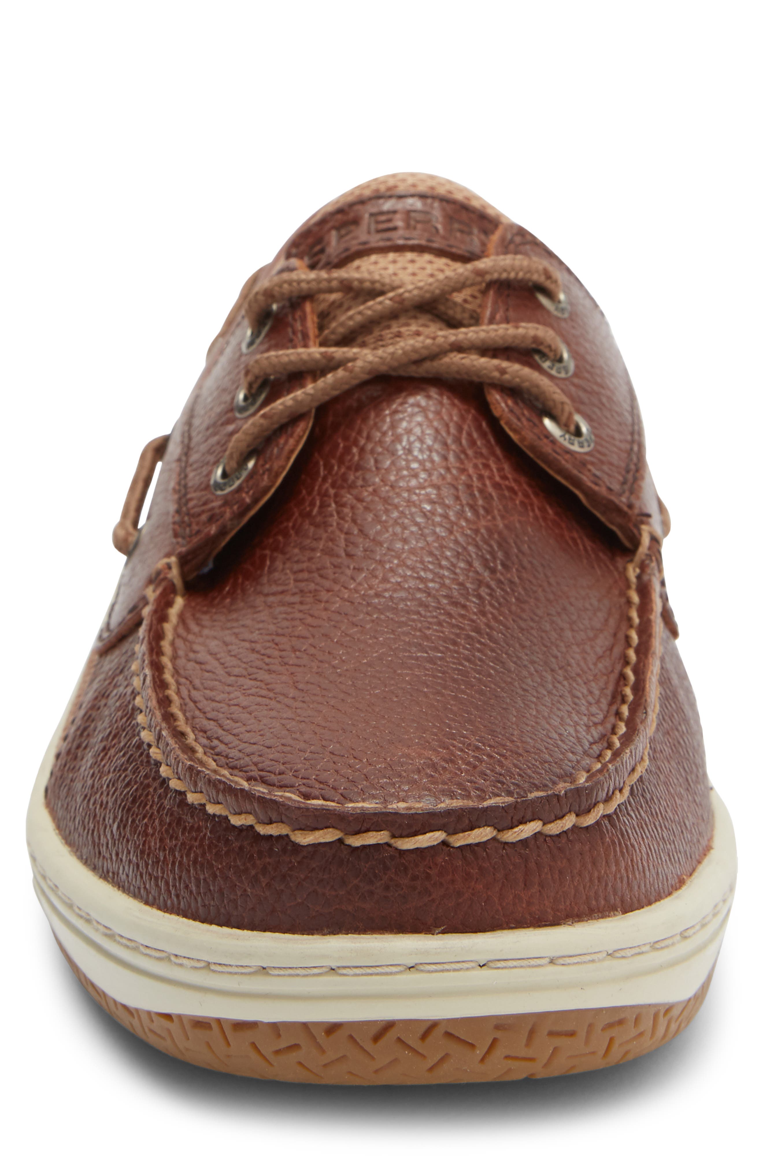 Sperry Billfish 3-Eye Boat Shoe, Alternate, color, Brown