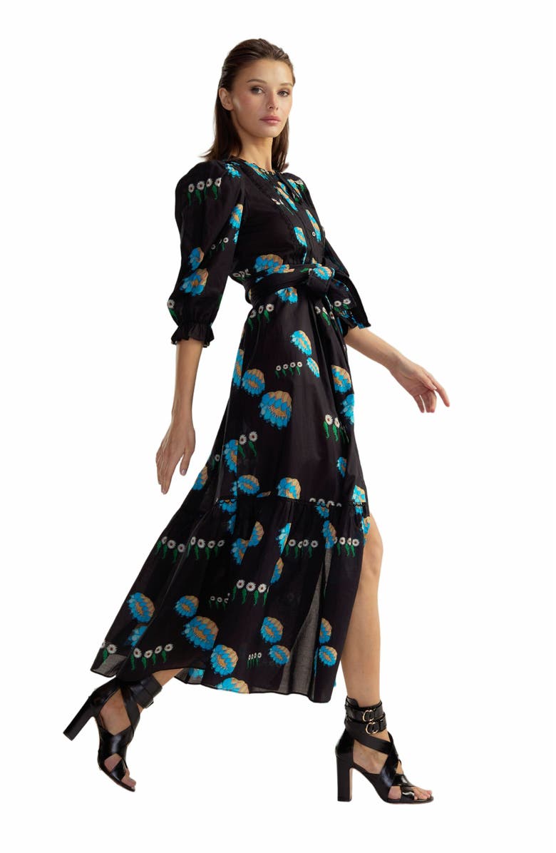 Cynthia Rowley Eve Pintuck Dress, Alternate, color, 