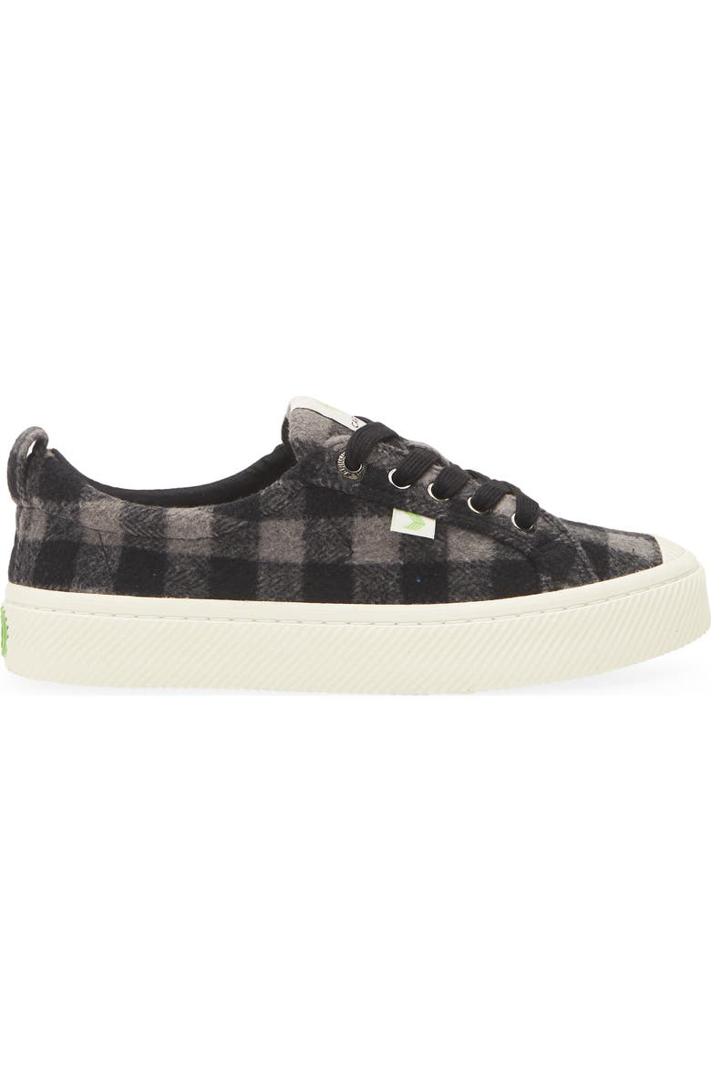 Cariuma OCA Low Cap Tie Sneaker, Alternate, color, Black