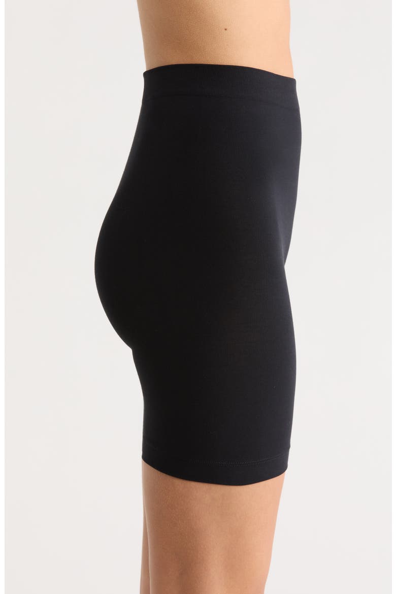 Seamless Comfort Slip Shorts, Alternate, color, BLACK