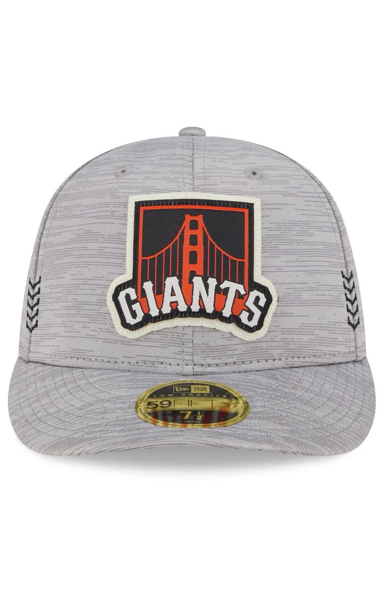 New Era Men's New Era Gray San Francisco Giants 2024 Clubhouse Low Profile 59FIFTY Fitted Hat, Alternate, color, Heather Gray