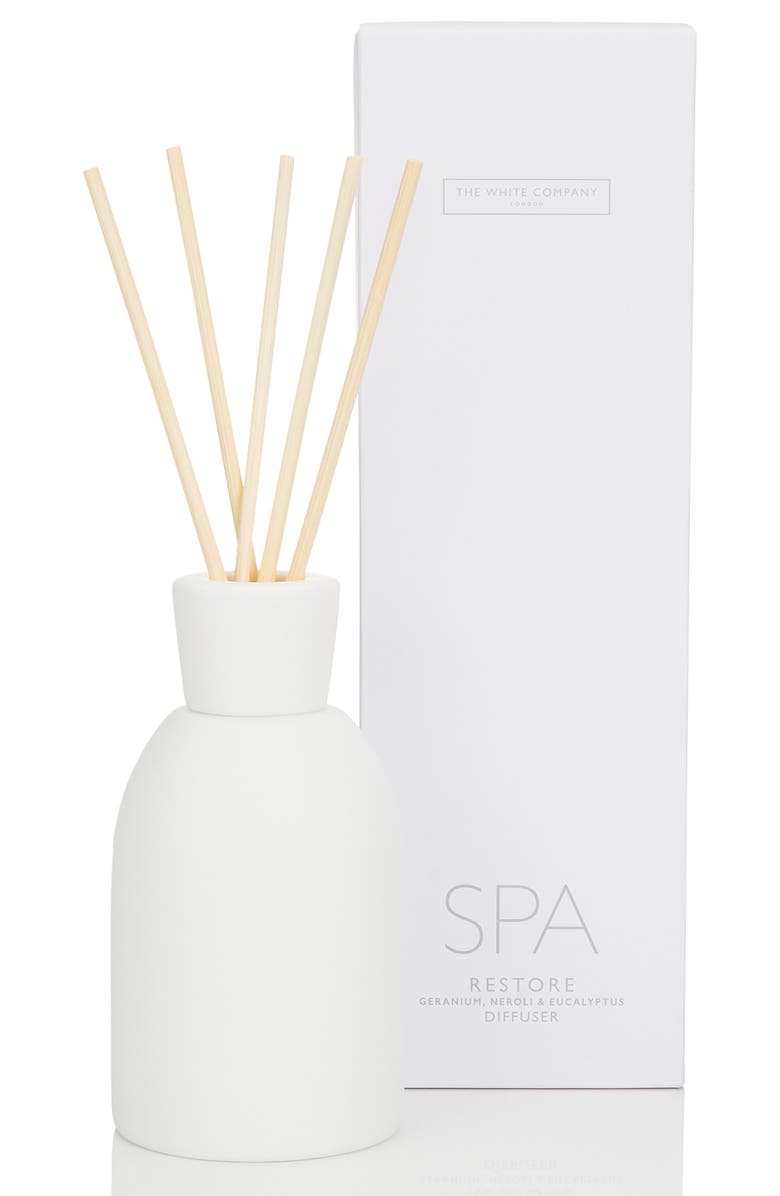 The White Company Spa Restore Reed Diffuser, Main, color, 