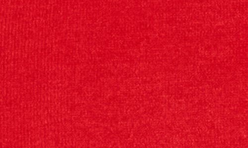 Nordstrom Rack Crewneck Button Front Cardigan In Red