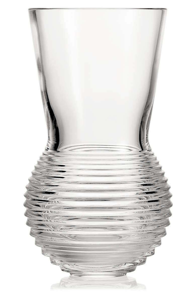 Circon Crystal Vase, Main, color, NO COLOR