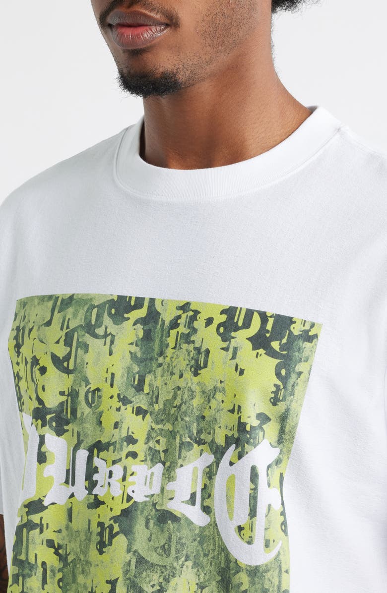 PURPLE BRAND Textured Cotton Jersey Graphic Muscle Tee, Alternate, color, 