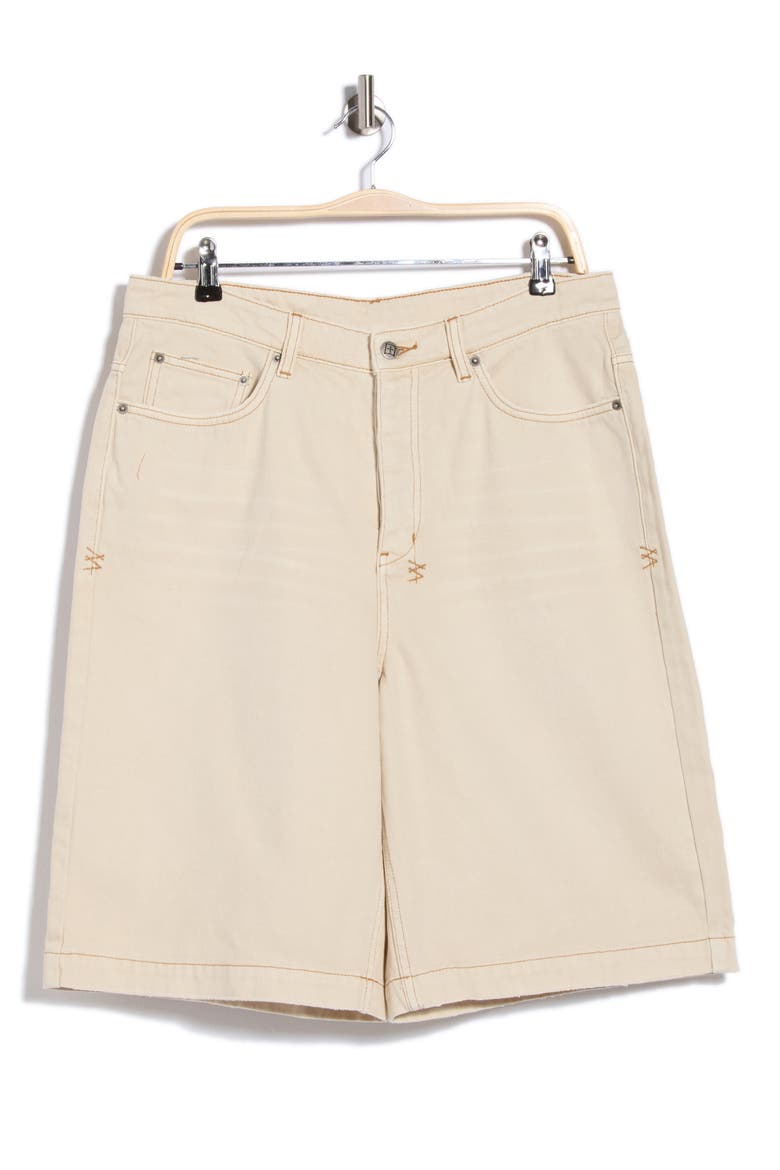 Maxx Denim Shorts, Main, color, IVORY