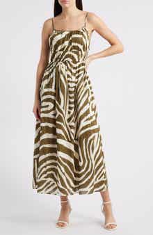 Rails Fatima Print Cotton Midi Sundress