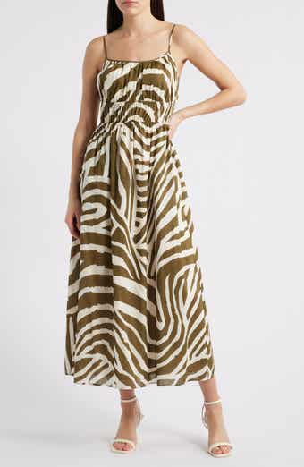 Rails Fatima Print Cotton Midi Sundress