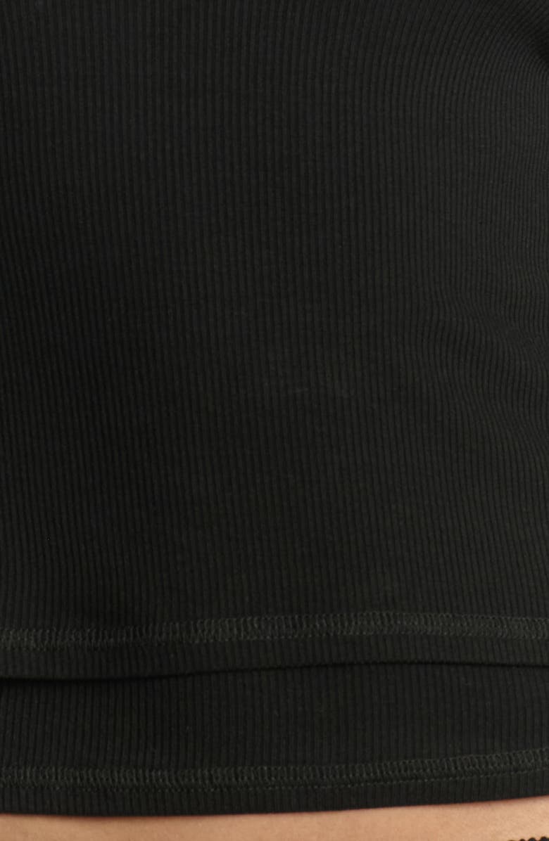 Naked Wardrobe Micro Rib Top, Alternate, color,