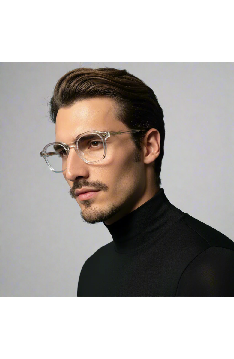 NCMPRBL Clearview 46mm Geometric Eyeglasses, Alternate, color, Clear