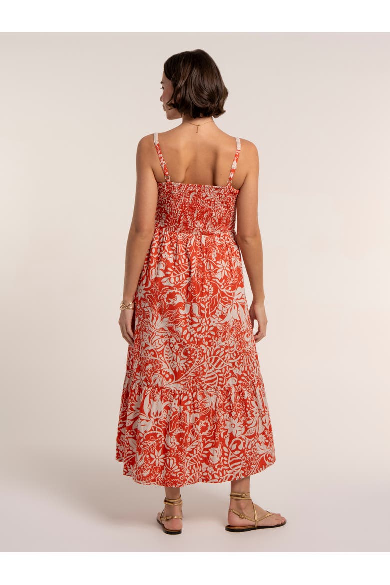 Catarina Maxi Dress, Alternate, color, Coral