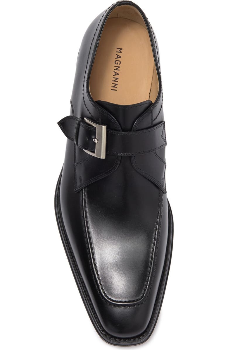 Magnanni Mauricios Monk Strap Loafer - Wide Width Available, Alternate, color, Black