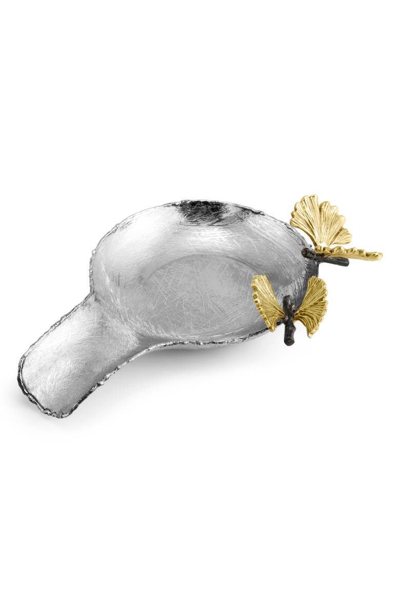 Michael Aram Butterfly Ginkgo Spoon Rest, Main, color, Silver/ Gold