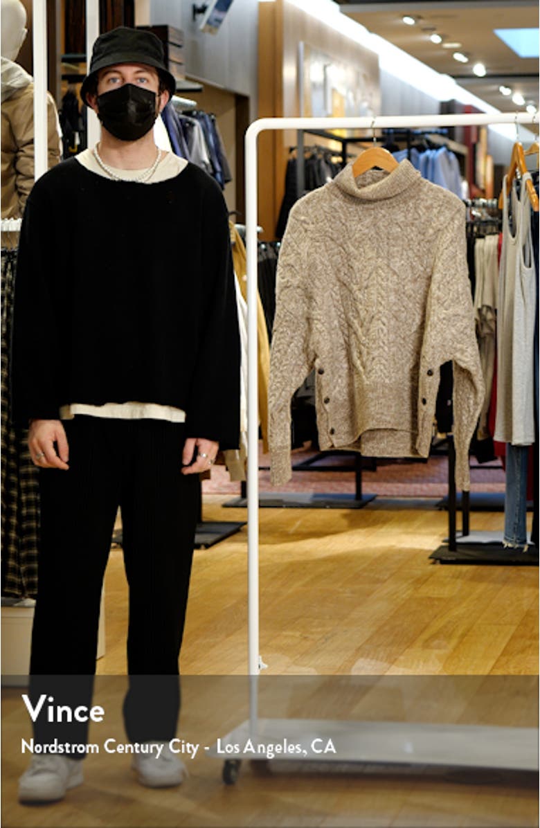 Nora Cable Knit Turtleneck, sales video thumbnail