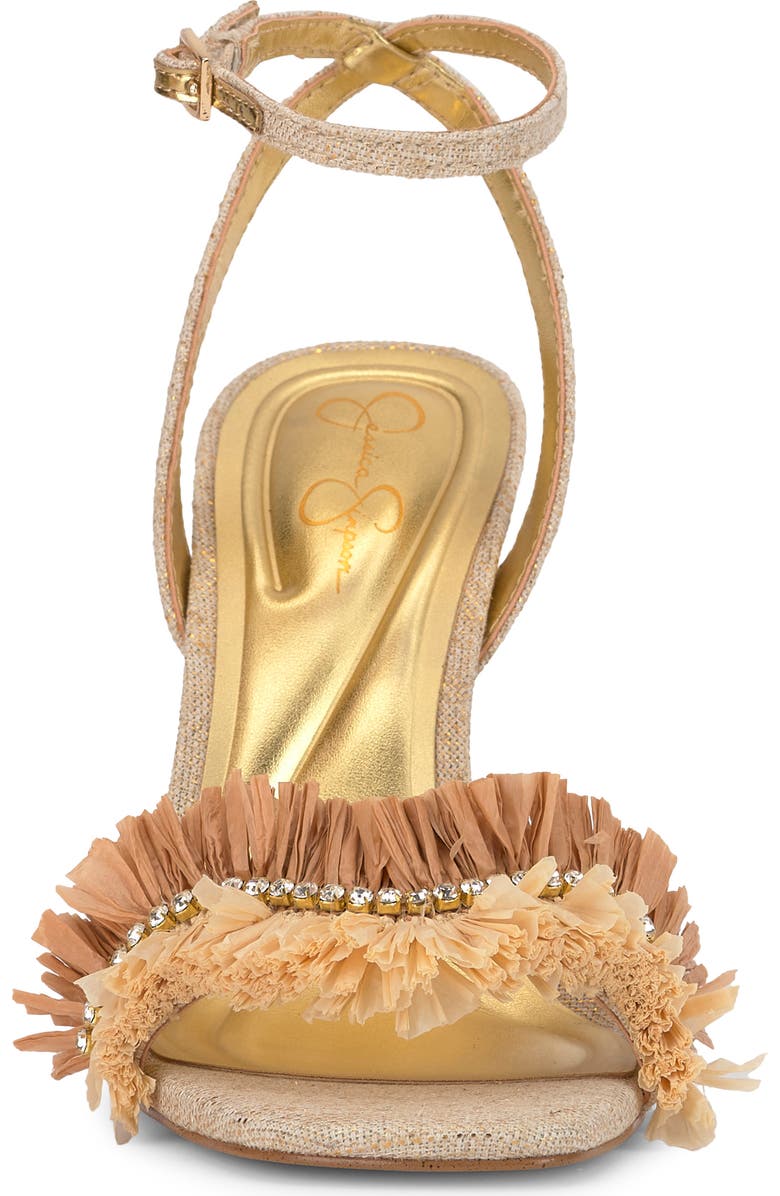 Jessica Simpson Omiena Ankle Strap Sandal, Alternate, color, Beige 01