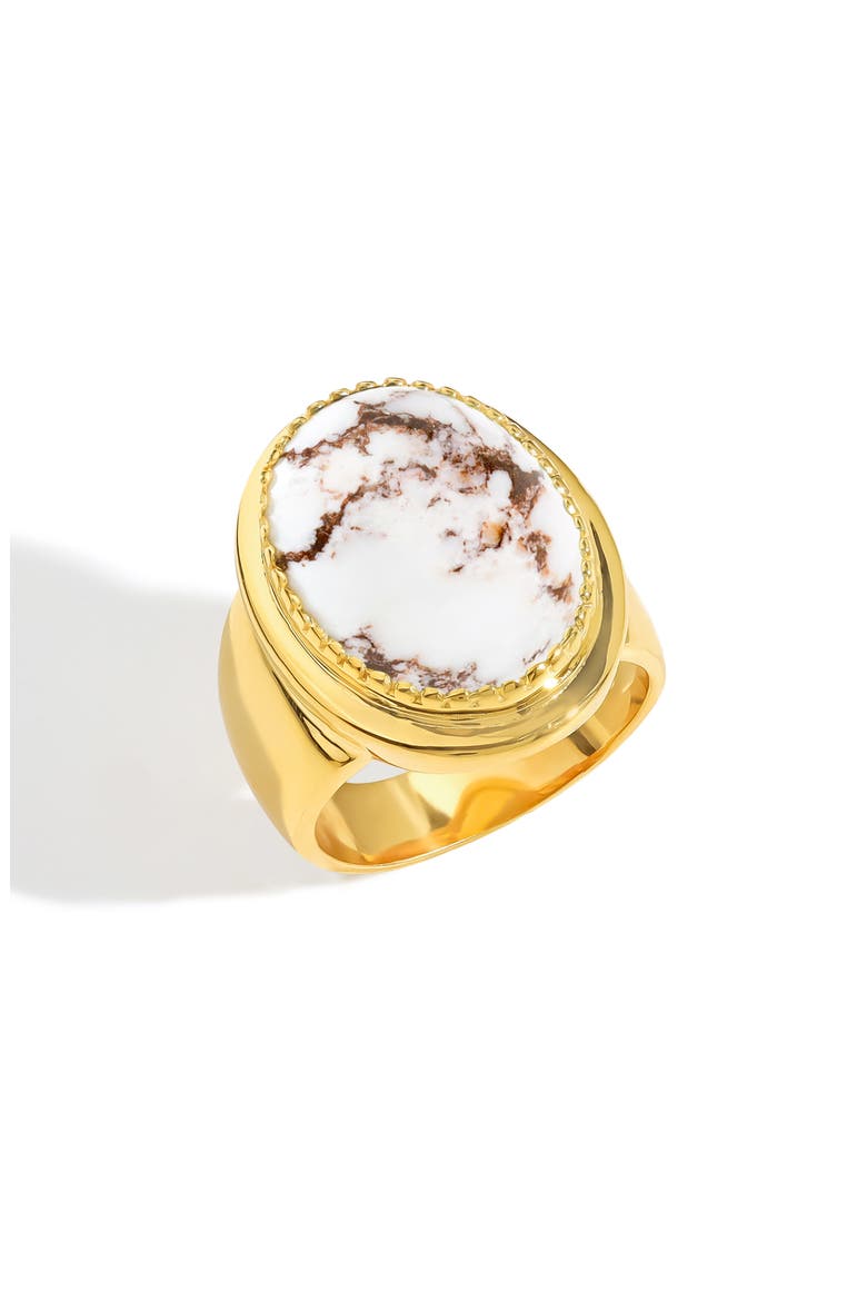 Wild Horse Turquoise Ring, Main, color, WHITE